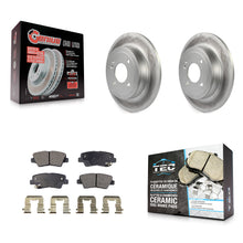 Load image into Gallery viewer, [Rear] 2011 Hyundai Accent Premium Coated Rotors &amp; Ceramic Pads Brake Kit For Max Braking