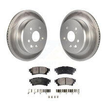 Load image into Gallery viewer, Rear Coated Brake Rotor Ceramic Pad Kit For Lexus GS350 IS300 IS200t IS350 RC350