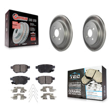Load image into Gallery viewer, [Rear] 2012-2018 Toyota Yaris Premium Coated Rotors &amp; Ceramic Pads Brake Kit For Max Braking