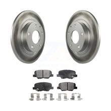 Charger l&#39;image dans la galerie, Kit de rotors de frein à disque à revêtement arrière et de plaquettes en céramique pour Mazda 6 2014-2015 