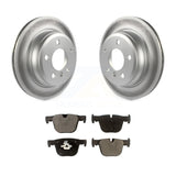 Kit de rotors de frein à disque à revêtement arrière et de plaquettes en céramique pour BMW 428i xDrive 