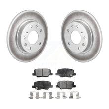 Load image into Gallery viewer, Rear Coated Disc Brake Rotors And Ceramic Pads Kit For Mazda 3 Sport