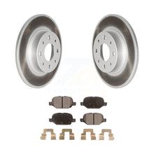 Load image into Gallery viewer, Rear Coated Disc Brake Rotors And Ceramic Pads Kit For Fiat 500