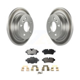 Kit de rotors de frein à disque à revêtement arrière et de plaquettes en céramique pour Mini Cooper 