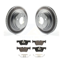 Charger l&#39;image dans la galerie, Rear Coat Disc Brake Rotor Ceramic Pad Kit For BMW 328i 320i 428i 228i 230i 328d