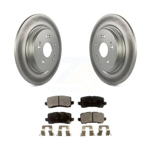 Charger l&#39;image dans la galerie, Rear Coated Disc Brake Rotors And Ceramic Pads Kit For 2015-2020 Acura TLX