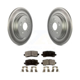 [Rear] 2015-2020 Acura TLX Premium Coated Rotors & Ceramic Pads Brake Kit For Max Braking