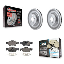 Load image into Gallery viewer, Rear Coated Brake Rotors Ceramic Pad Kit For Mercedes-Benz S550 SL550 CL550 S600