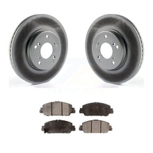 Load image into Gallery viewer, Front Coated Disc Brake Rotors And Ceramic Pads Kit For Honda Accord HR-V