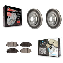 Load image into Gallery viewer, Front Coated Disc Brake Rotors And Ceramic Pads Kit For Honda Accord
