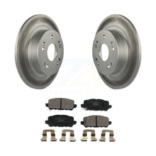 Charger l&#39;image dans la galerie, Rear Coated Disc Brake Rotors And Ceramic Pads Kit For 2016-2022 Honda HR-V