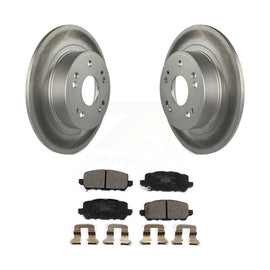[Rear] 2016-2022 Honda HR-V Premium Coated Rotors & Ceramic Pads Brake Kit For Max Braking