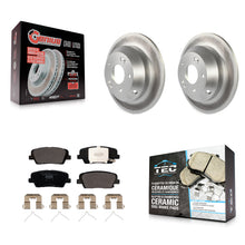 Load image into Gallery viewer, Rear Coat Brake Rotors Ceramic Pad Kit For Kia Sorento Hyundai Santa Fe Sport XL
