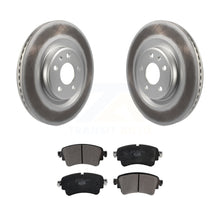 Load image into Gallery viewer, Rear Coat Brake Rotor Ceramic Pad Kit For Audi Q5 A4 A5 Quattro A6 S5 S4 allroad