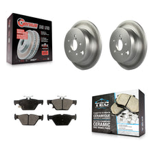 Charger l'image dans la galerie, Rear Coated Disc Brake Rotors And Ceramic Pads Kit For Subaru Crosstrek