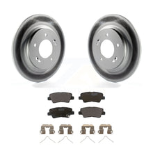 Charger l&#39;image dans la galerie, Rear Coated Disc Brake Rotors Ceramic Pad Kit For Kia Niro Hyundai Ioniq Soul EV