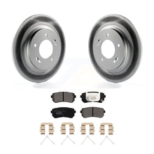 Load image into Gallery viewer, Rear Coat Brake Rotor Ceramic Pad Kit For Kia Optima With Electric Parking