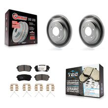 Load image into Gallery viewer, [Rear] 2016 Kia Optima LX/EX/LX 1.6T Premium Coated Rotors &amp; Ceramic Pads Brake Kit For Max Braking