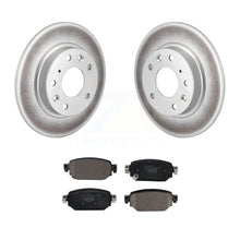 Charger l&#39;image dans la galerie, Rear Coated Disc Brake Rotors And Ceramic Pads Kit For Mazda 3 CX-3 Sport