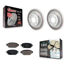 Charger l'image dans la galerie, Rear Coated Disc Brake Rotors And Ceramic Pads Kit For Mazda 3 CX-3 Sport