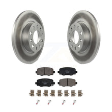 Load image into Gallery viewer, Rear Coated Disc Brake Rotors And Ceramic Pads Kit For Jeep Renegade Fiat 500X