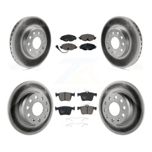 Load image into Gallery viewer, Front Rear Coat Disc Brake Rotors Ceramic Pad Kit For Audi A3 Quattro Volkswagen