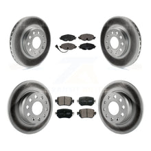Charger l'image dans la galerie, Front Rear Coat Disc Brake Rotors Ceramic Pad Kit For Volkswagen Golf SportWagen