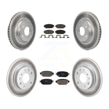 Load image into Gallery viewer, [Front+Rear] 2019-2021 Mazda CX-3 AWD Premium Coated Rotors &amp; Ceramic Pads Brake Kit For Max Braking