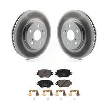 Charger l&#39;image dans la galerie, Front Coated Disc Brake Rotors And Ceramic Pads Kit For Lexus IS250