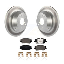 Charger l&#39;image dans la galerie, Rear Coat Brake Rotors Ceramic Pad Kit For Kia Sorento With Red Painted Calipers