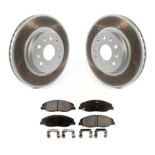 Load image into Gallery viewer, Front Coated Disc Brake Rotors And Ceramic Pads Kit For Cadillac CTS