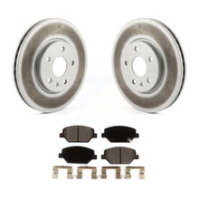 Load image into Gallery viewer, Front Coated Disc Brake Rotors &amp; Ceramic Pad Kit For Buick Envision Cadillac XT4