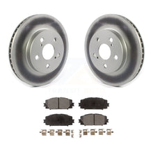 Load image into Gallery viewer, Front Coat Disc Brake Rotor Ceramic Pad Kit For Toyota Prius Corolla Prime AWD-e