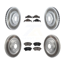 Load image into Gallery viewer, Front Rear Coat Brake Rotor Ceramic Pad Kit For Audi Q5 A5 Quattro A4 A6 allroad