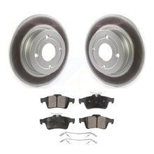 Charger l&#39;image dans la galerie, Rear Coated Disc Brake Rotors And Ceramic Pads Kit For Ford EcoSport