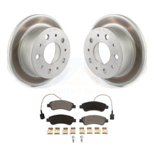 Charger l&#39;image dans la galerie, Rear Coated Disc Brake Rotors &amp; Ceramic Pad Kit For Ram ProMaster 1500 2500 3500