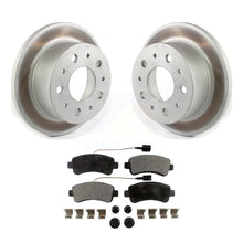 Charger l&#39;image dans la galerie, Rear Coated Disc Brake Rotors And Ceramic Pads Kit For Ram ProMaster 3500