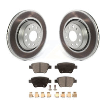 Charger l&#39;image dans la galerie, Rear Coated Disc Brake Rotors And Ceramic Pads Kit For Volkswagen GTI