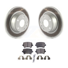 Load image into Gallery viewer, Rear Coated Disc Brake Rotors And Ceramic Pads Kit For Audi TT Quattro