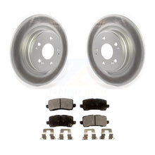 Load image into Gallery viewer, Rear Coated Disc Brake Rotors And Ceramic Pads Kit For 2017-2020 Acura MDX