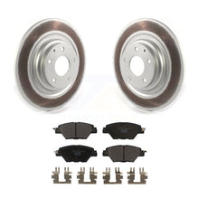 Charger l&#39;image dans la galerie, Rear Coated Disc Brake Rotors And Ceramic Pads Kit For 2016-2022 Mazda CX-9