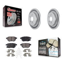 Load image into Gallery viewer, [Rear] 2019 Toyota Corolla 2.0L Premium Coated Rotors &amp; Ceramic Pads Brake Kit For Max Braking