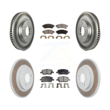 Charger l'image dans la galerie, Front Rear Coat Brake Rotor Ceramic Pad Kit For Chevrolet Uplander Buick Terraza