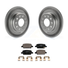 Charger l&#39;image dans la galerie, Rear Coated Disc Brake Rotors And Ceramic Pads Kit For Chevrolet Malibu