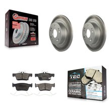 Load image into Gallery viewer, [Rear] 2018-2022 Honda Accord Premium Coated Rotors &amp; Ceramic Pads Brake Kit For Max Braking