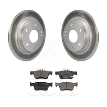 Load image into Gallery viewer, Rear Coated Disc Brake Rotors And Ceramic Pads Kit For Honda Insight Civic