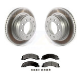 Front Coat Brake Rotor Ceramic Pad Kit For Ram 5500 Dodge Sterling Truck 4500 45