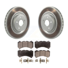 Charger l&#39;image dans la galerie, Front Coated Brake Rotor &amp; Ceramic Pad Kit For Jeep Grand Cherokee Dodge Durango