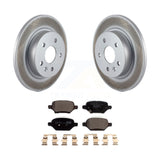 Rear Coat Brake Rotors Ceramic Pad Kit For 2018-2022 Chevrolet Trax Buick Encore