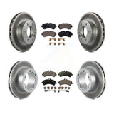 Front Rear Coat Disc Brake Rotor Ceramic Pad Kit For Sprinter 3500 Mercedes-Benz